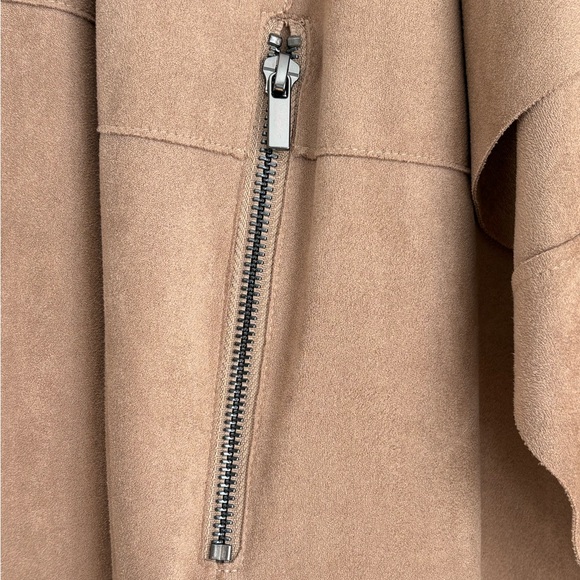 Bagatelle Collection Faux Suede Waterfall Jacket - Picture 4 of 8